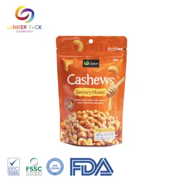 Leak-proof Laminated Aluminum Stand Up Pouch For Snack