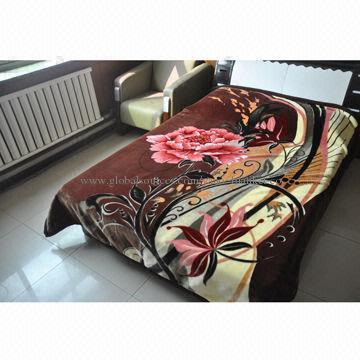 2014 New Fashion Raschel Polyester Blanket
