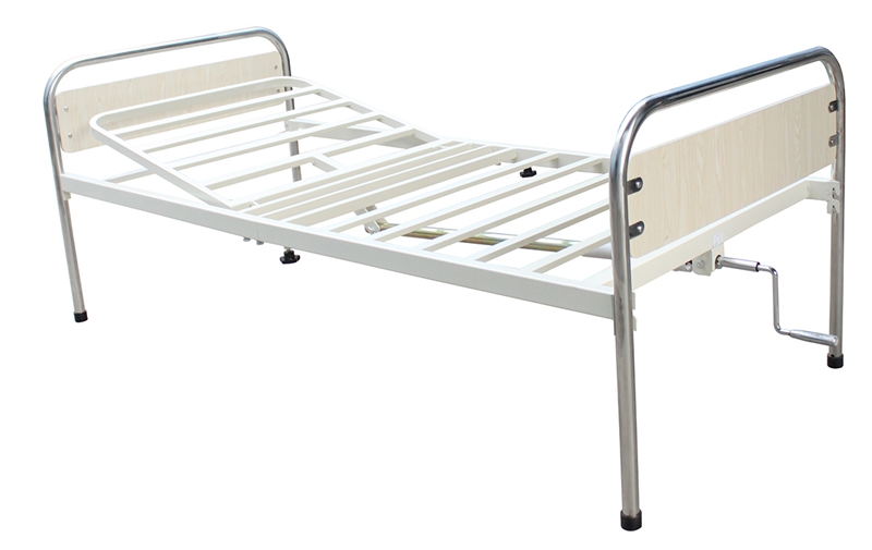 Manual Single Crank Medical Care Bed