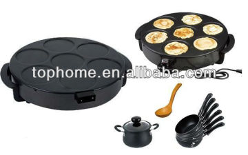 7pcs Mini Pancake Maker With Small Fry Pan