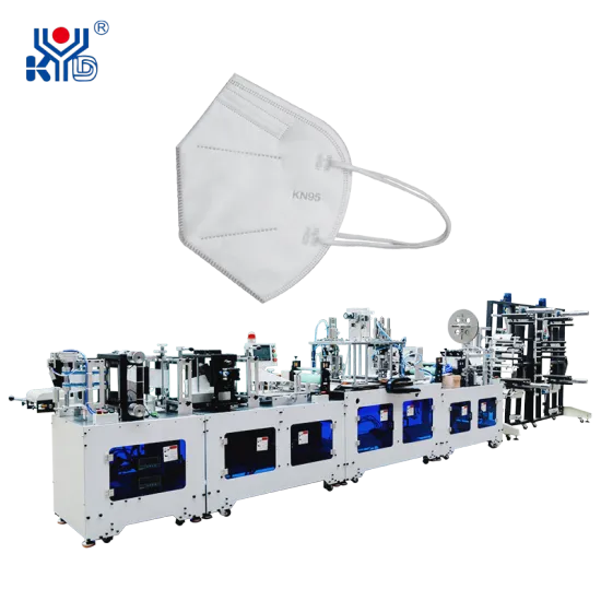 Non Woven Disposable Medical Automatic Folding Mask Machine