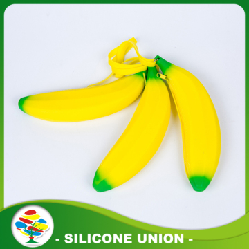 Banana Silicone Coin Purse And Pouch Pencil