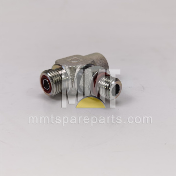 7x-2459 7x2459 ORFS Hydraulische adapter T-shirt
