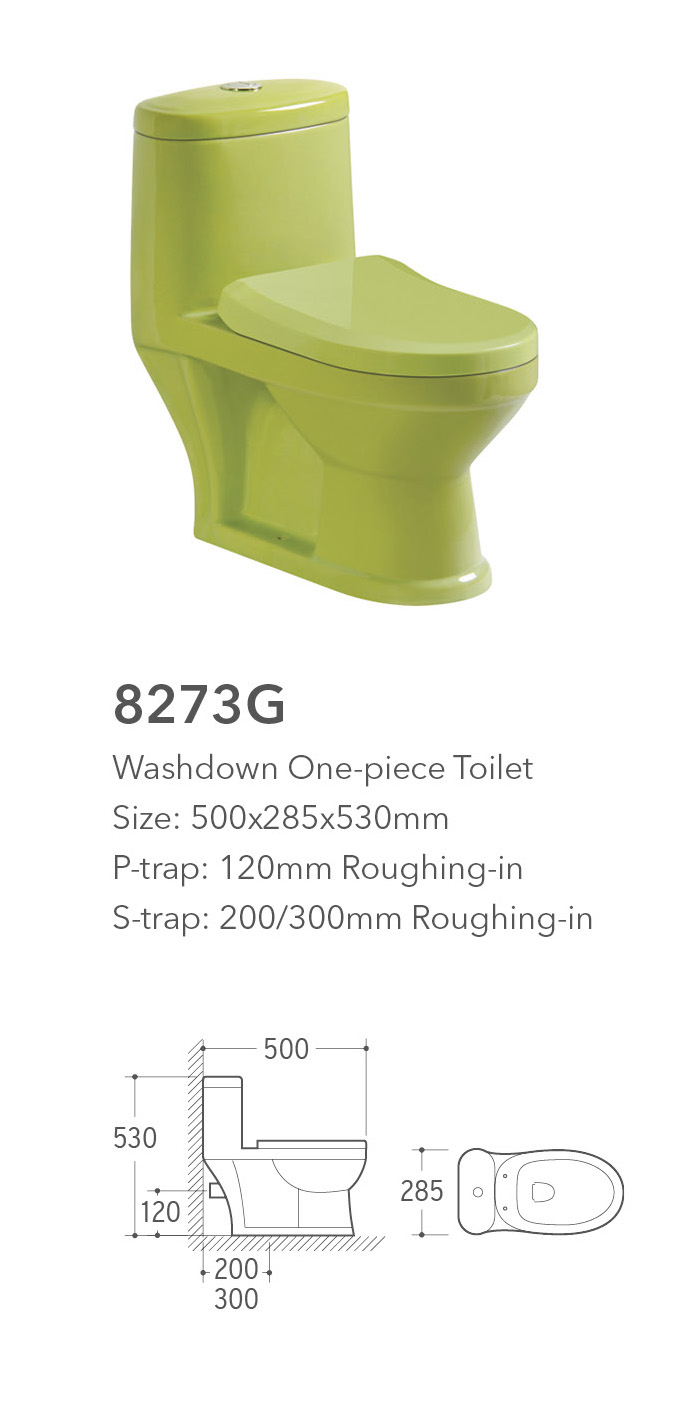 8273g One Piece Toilet