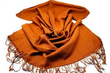 European Pattern Check Worsted Wool Scarf