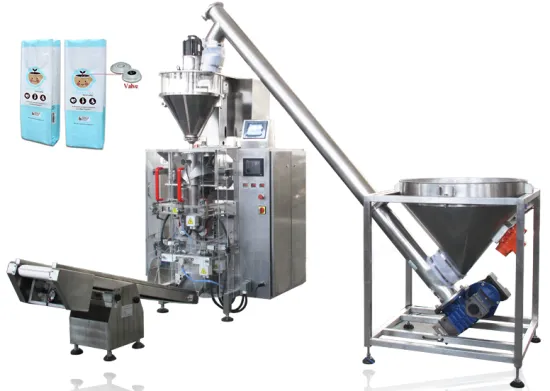 Ground Coffee Degassing Valve Type Bag Filling Machine