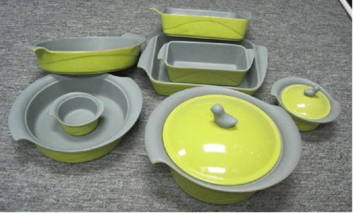 Bakeware Set with Pie Dish, Pizza Pan, Ramekin, Tureen