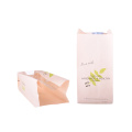 Kraft Paper Bakery Bread Popcorn Nuts Packaging Bag