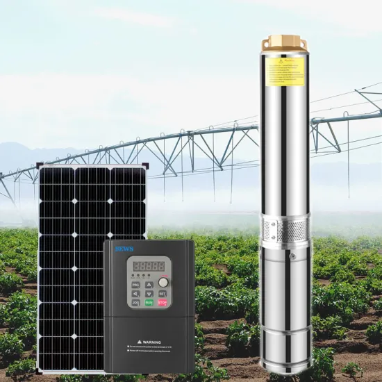 Smart Solar-Powered Water Well Pump with Plastic Impeller Vortex Technology