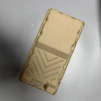 Ecofriendly molded paper pulp packaging roller painting tray