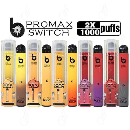 2000Puffs Wegwerp Vape Pen Bang XXL Dubbele Smaken