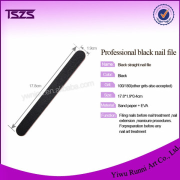 NFB-1 Black acrylic nail file