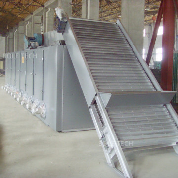 Vegetable mesh belt dryer Food conveyor belt dryer