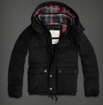 Waterproof Down Jacket Black Winter Coat Cotton