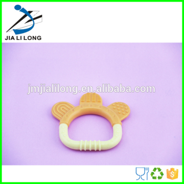 Non toxic food grade silicone baby teether bpa free