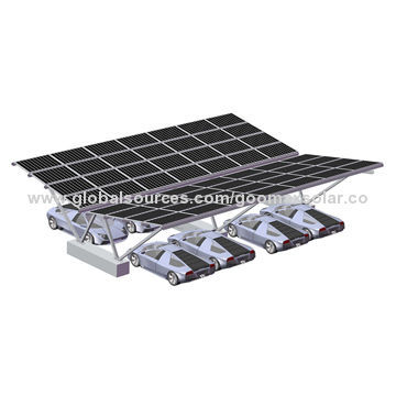 Carport Mounting System, Aluminum&Steel Structure, 15-day Lead-time, SUS304, Al6005-T, SGS/UL/TUV