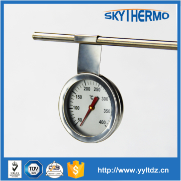 disposable stainless steel food oven thermometer indoor dial type oven high temperature meter