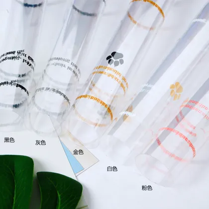 Waterproof transparent flower cellophane wrapping paper