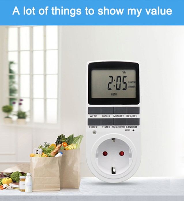 a lot of things to show my value -timer socket