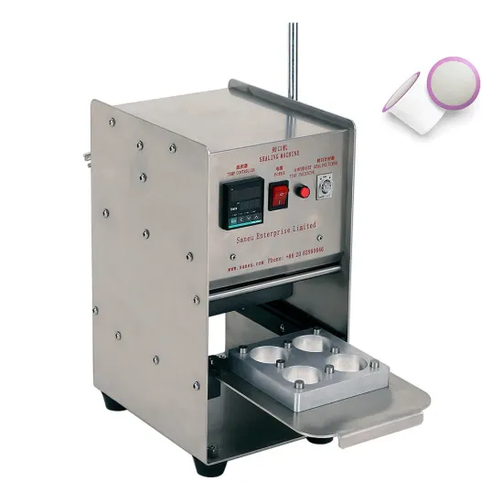 Plastic Coffee Pod Sealer for Nespresso K Cup and Dolce Gusto - Easy to Operate