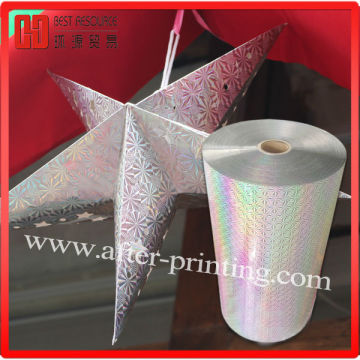 Holographic Plastic Gift Wrap Film