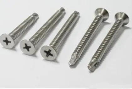 Crosse Recessed Countersunk Head Drilling Screws