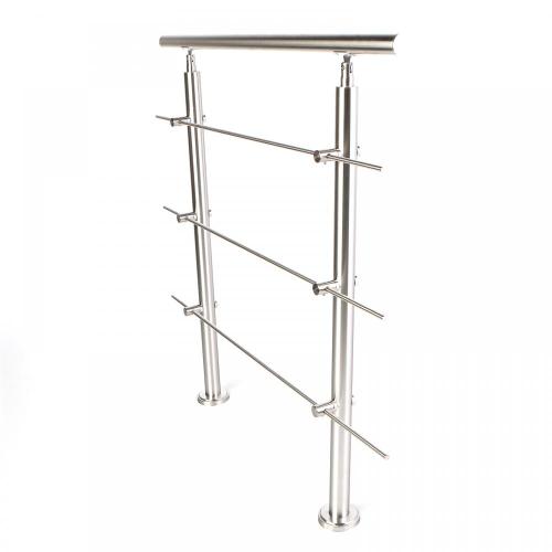 Adjustable Stainless Steel Floor Mounted Handrails