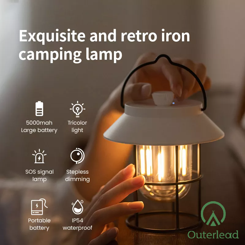 Dimmable Camping Lantern 3 Png