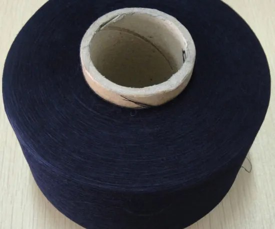 MW NE 30/1 100% cotton yarn indigo dyed for knitting