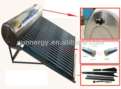 Low pressure solar water heater, Integrative Calentadores solares de agua