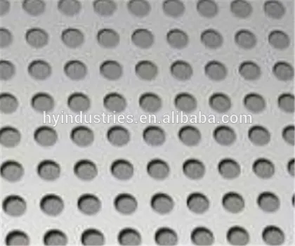 3mm decorative ceiling 6063T6 aluminum perforated panels
