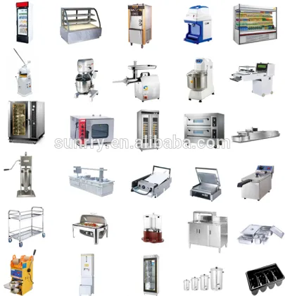 Commercial Chinese restaurant kitchen equipment for restaurant with price