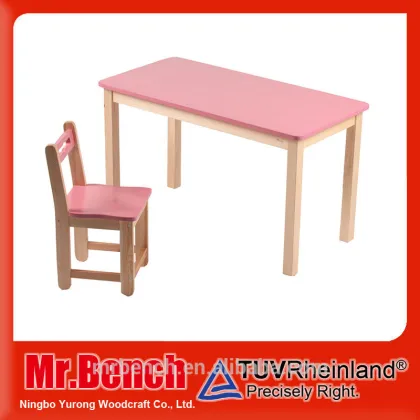 Children Study Table and Chair for Kindergarten Furniture
