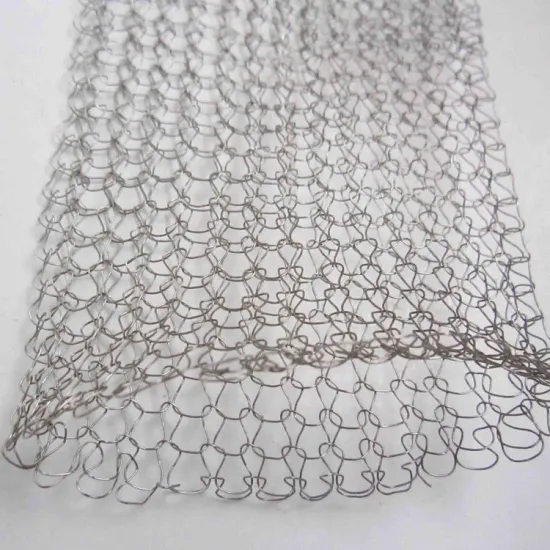 Stainless Steel Knitted Wire Mesh for Outdoor Hiking Bags