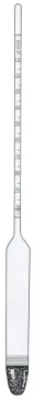 Oil 300 ± 10mm Densimeter Baume Hydrometer Thermometer