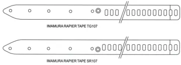 Imamura Rapier Tape Tg107/Sr107 Loom Spare Parts