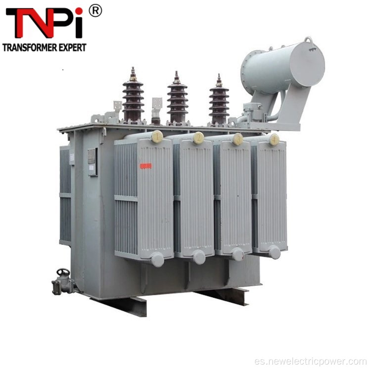 S11 35KV 3150KVA Aceite inmerso establecido transformador