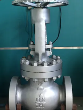 Class 900 globe valve 4 Inch