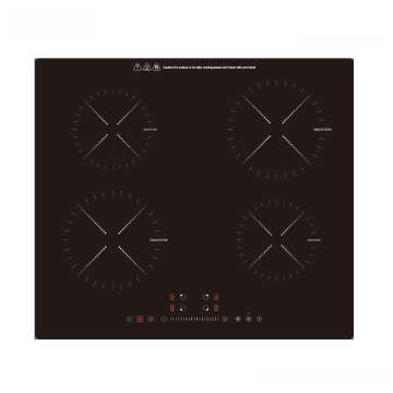 7000W 220-240V Sensor Touch Control 4 Burners Induction Cooktop with Child Lock and Timer