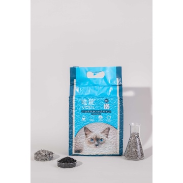 Mezcla de tofu de carbón activado para la basura de gatos premium
