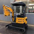 1.7ton mini excavator untuk dijual Kanada