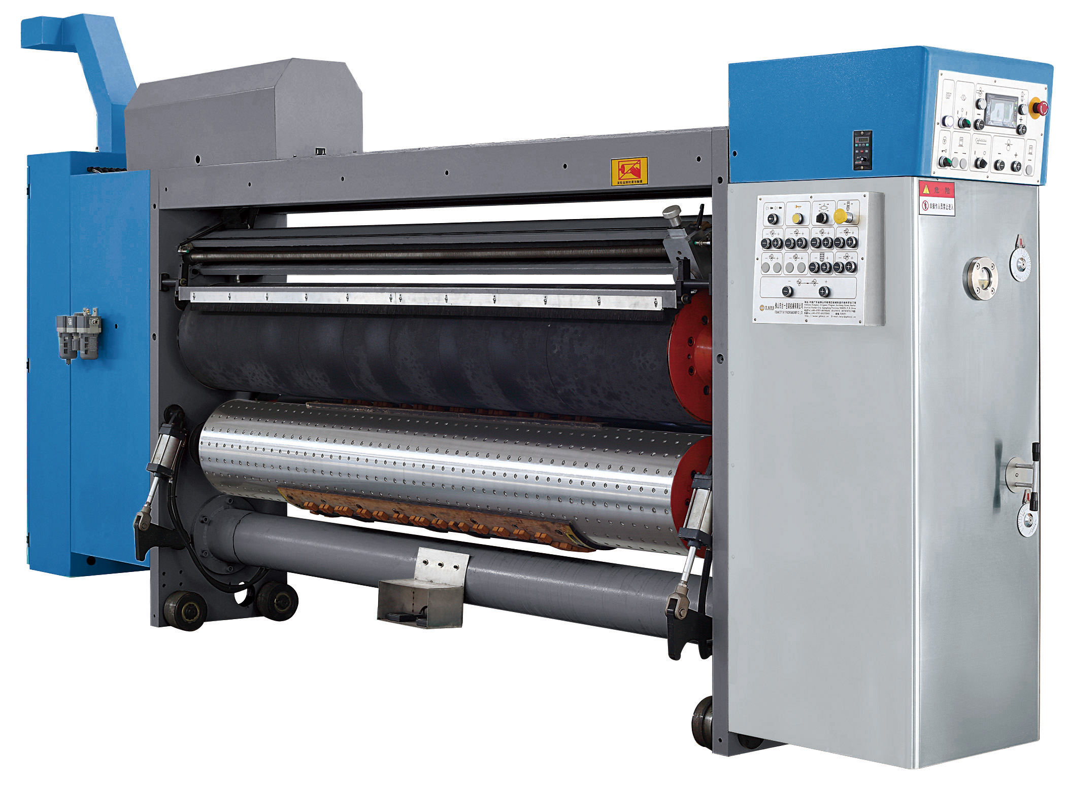 Unidad troqueladora rotativa TD para la producción de cajas de cartón ondulado