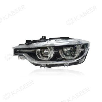 Kabeer Ex Factory Price Headlight for BMW 3 Series F30 F35 LED Lamp - Black Original Quality 2018 OEM