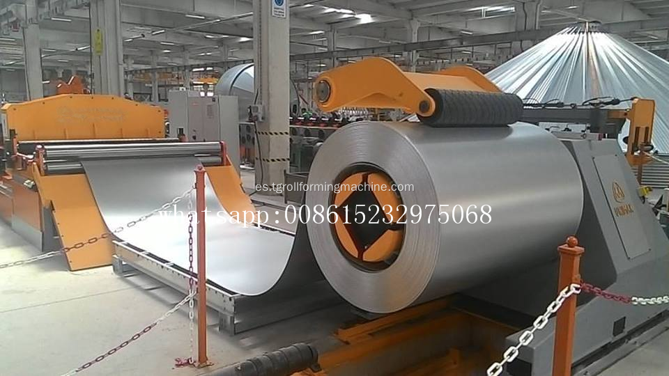 Máquina de fabricación de techos Silo de calidad europea