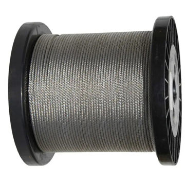 304 non magnetic stainless steel wire rope 7x19
