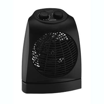 Termoventilador negro con función oscillaintg