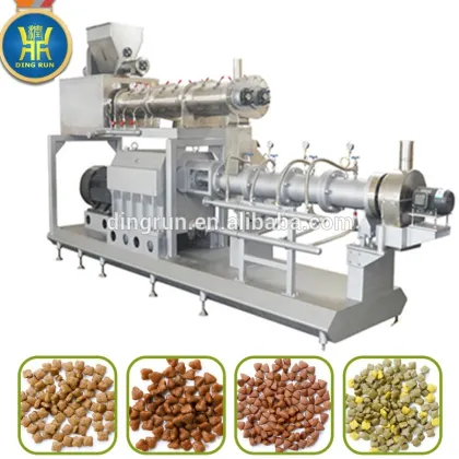 feed extruder machine equipment for the production of dog food
