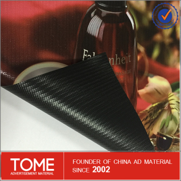 280gsm black back frontlit pvc flex banner for advertising