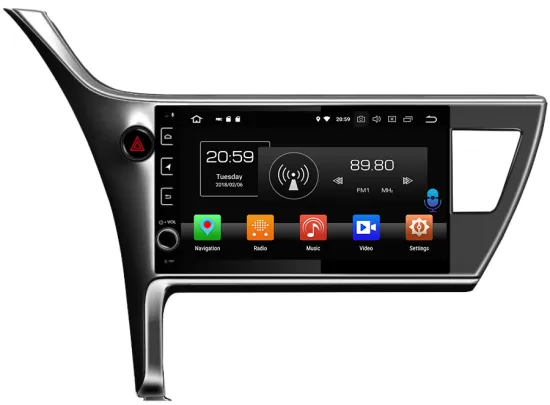 Newest Android car dvd for Corolla