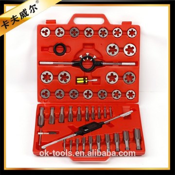 OK-tools 45Pcs Thread Cutting Tools Tap And Die Set,